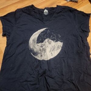 Graphic Moon and Stars T-Shirt